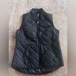 Old Navy Quilted Black Vest for Women